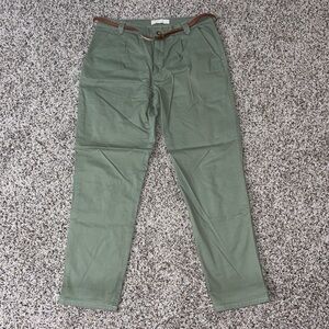 Zara Green Chino Pants size 8 size medium